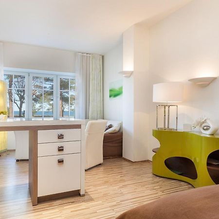 Direkt Am Strand Mit Meerblick Und Sauna - Fewo Strandidyll Binz Bagian luar foto